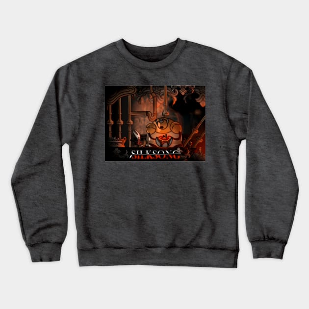 Hollow Knight: Silksong Blacksmith and Hornet Crewneck Sweatshirt by TeeDraw